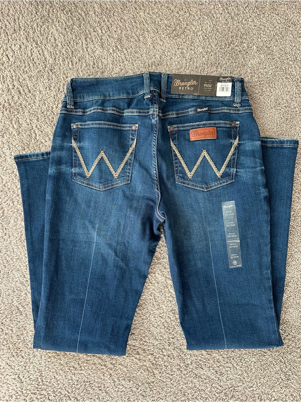 Women’s Wrangler Retro Mar Mid Rise Bootcut Jean - size 32 / 13 - NWT